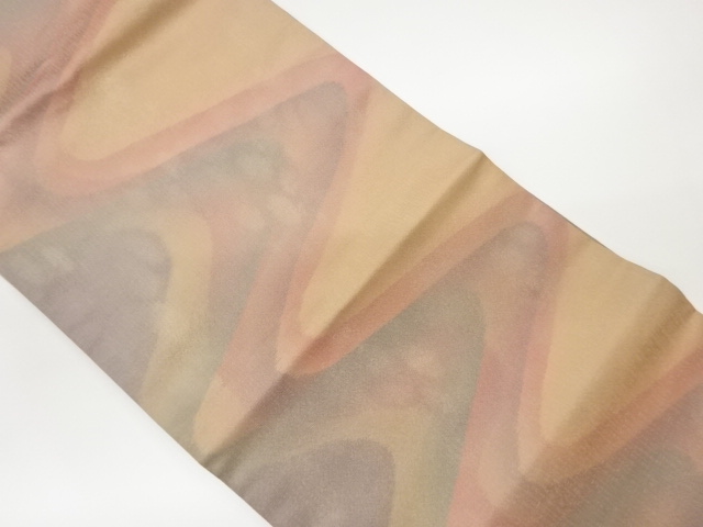 JAPANESE KIMONO / VINTAGE NAGOYA OBI / MATELASSE / WOVEN STREAM